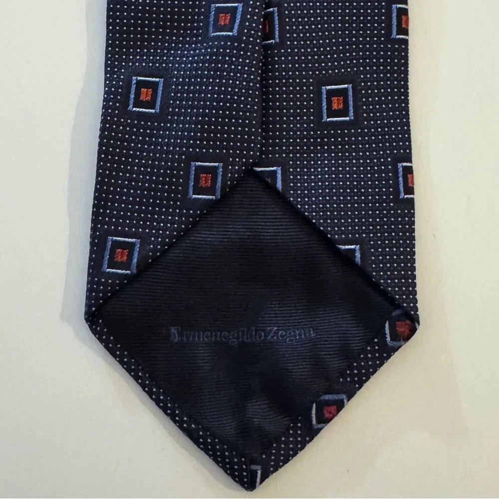 Ermenegildo Zegna Silk Tie XL Length